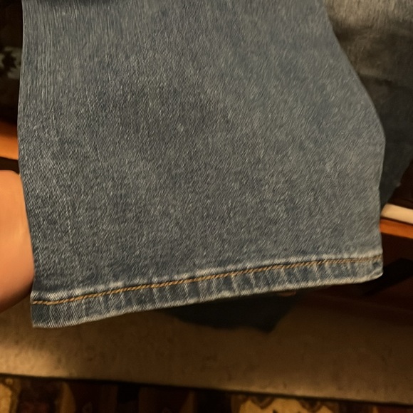 Blue stretch bootcut jeans - Picture 2 of 8